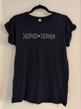 Lululemon Hong Kong Graphic Tee Navy